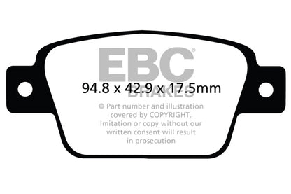 EBC Brakes Pad and Disc Full vehicle Kit (PD40K491)