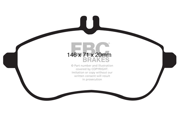EBC Brakes Pad and Disc Full vehicle Kit (PD40K1175)
