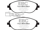 EBC Performance Pack Pad & Line Kit with Yellowstuff Pads (PLK1996) Image 3