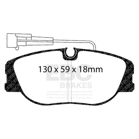 EBC Brakes Pad and Disc Kit (PDKF034) Image 2