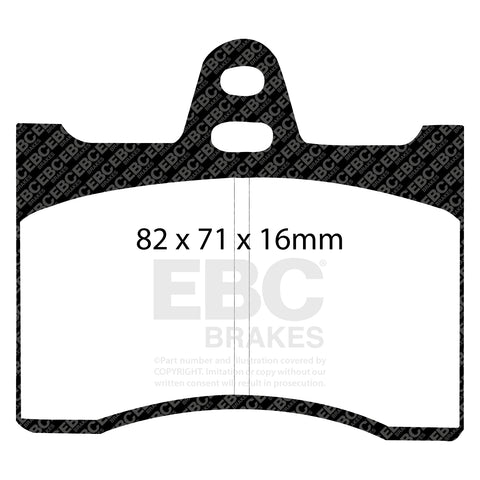 EBC Brakes Pad and Disc Full vehicle Kit (PD40K531)