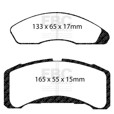 EBC Brakes Pad and Disc Kit (PD11KF203) Image 2