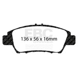 EBC Brakes Pad and Disc Kit (PDKF889) Image 4