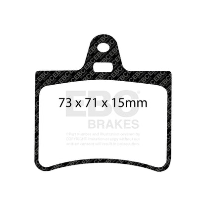 EBC Brakes Pad  and  Disc Kit (PD01KR245)
