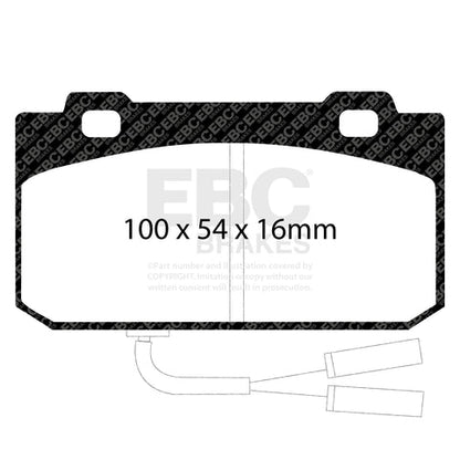 EBC Brakes Pad and Disc Kit (PDKF009) Image 2