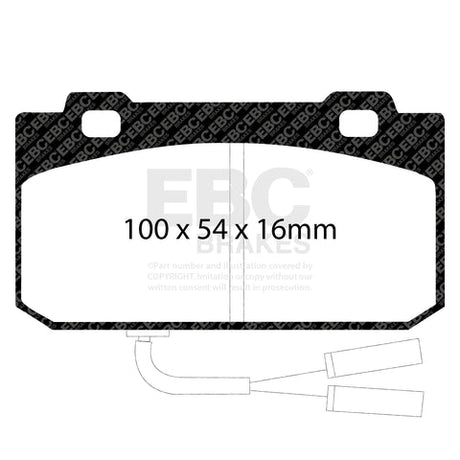 EBC Brakes Pad and Disc Kit (PDKF078) Image 2