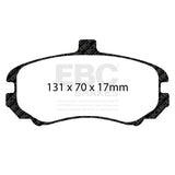 EBC Brakes Pad and Disc Kit (PDKF925) Image 2