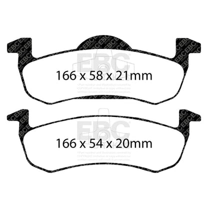 EBC Brakes Pad and Disc Kit (PD11KR355) Image 4