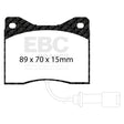 EBC Brakes Pad  and  Disc Kit (PD01KF221) Image 1