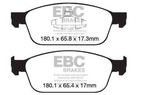 EBC Brakes Pad and Disc Kit (PD13KF308) Image 1