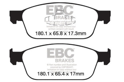 EBC Brakes Pad and Disc Kit (PD08KF233)