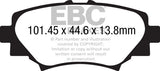 EBC Brakes Pad and Disc Kit (PDKR533) Image 2