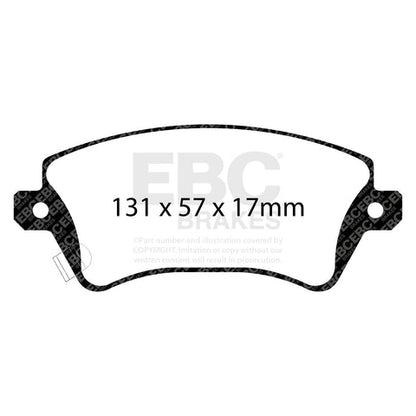 EBC Brakes Pad and Disc Kit (PD13KF647) Image 3