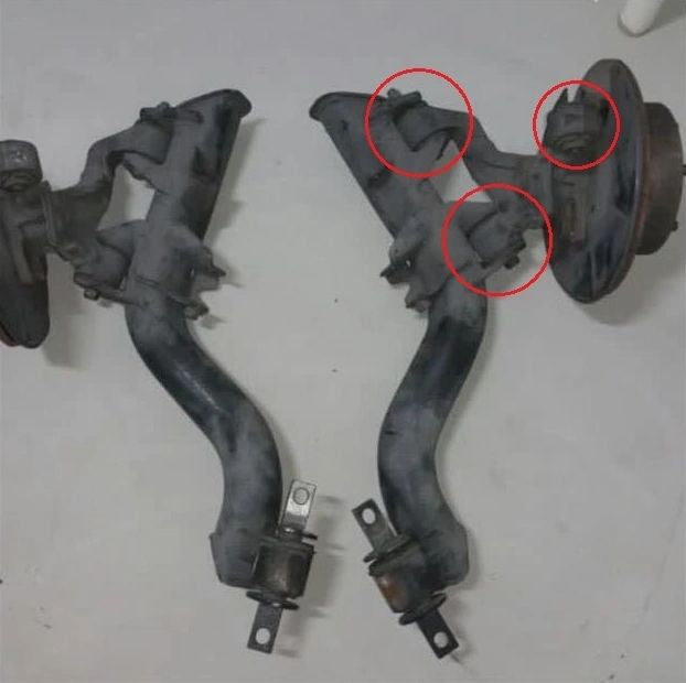 Honda Civic Type R EP3 (2001-2005) Full Front and Rear Suspension Arm Bushes