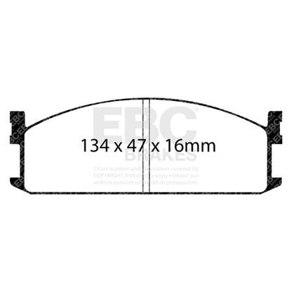 EBC Brakes Pad and Disc Kit (PDKF1520)