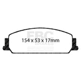 EBC Brakes Pad and Disc Kit (PDKF825) Image 2