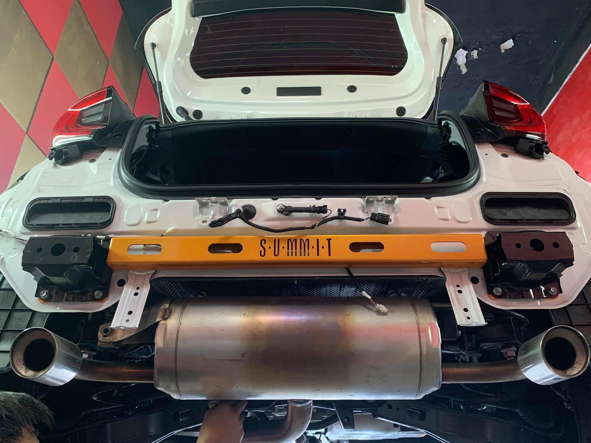 SWAVE &amp; SUMMIT Rear Bumper Bar for Toyota Yaris GR Image 3