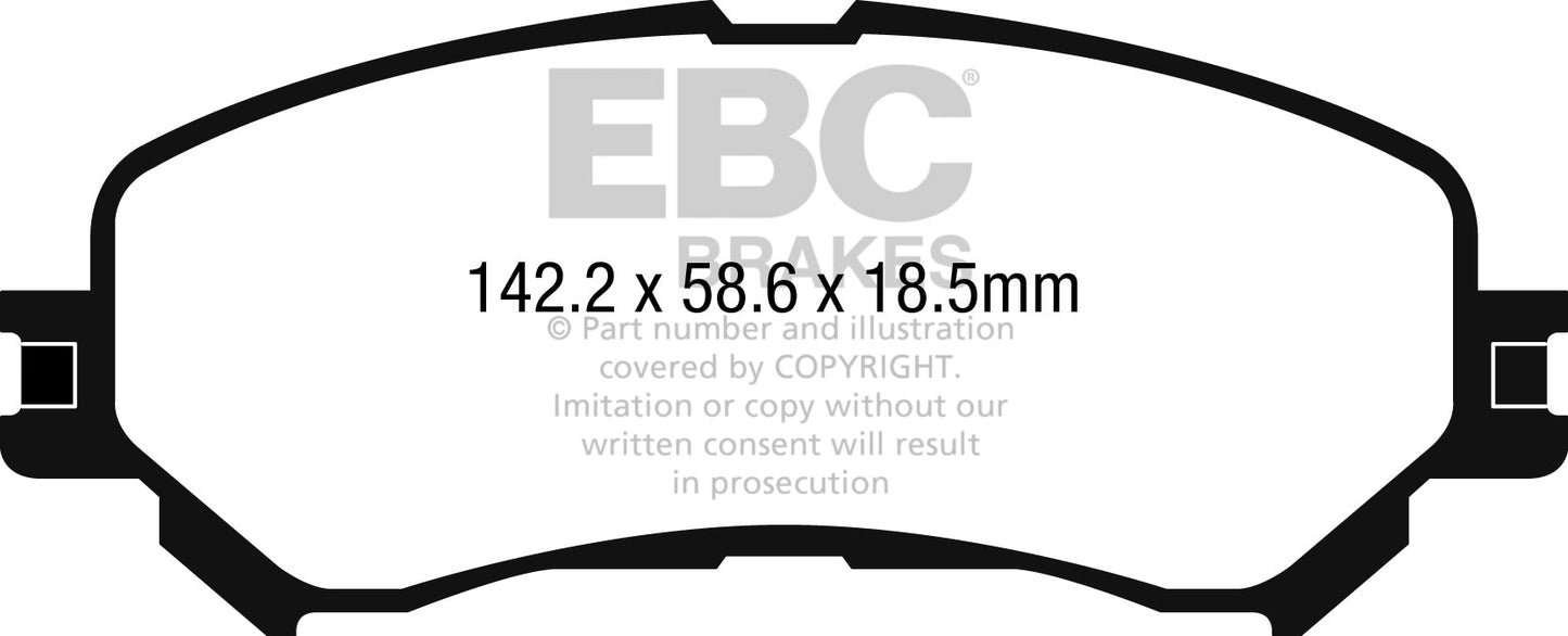 EBC Brakes Pad and Disc Kit (PD13KF861)