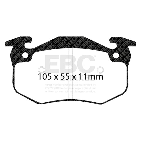 EBC Brakes Pad and Disc Kit (PDKR769) Image 4