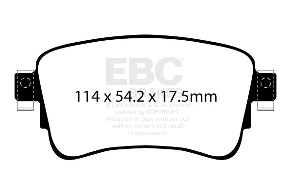 EBC Brakes Pad and Disc Full vehicle Kit (PD40K2464) Image 1