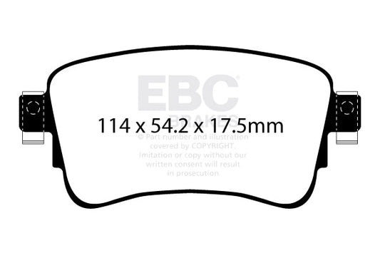 EBC Brakes Pad and Disc Full vehicle Kit (PD40K2464) Image 1