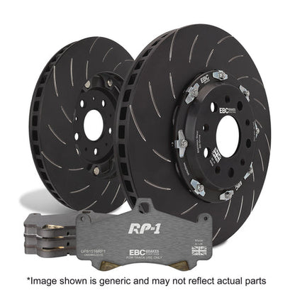 EBC Brakes Racing Pad and 2-Piece Fully-Floating Disc Kit (P2DK010RP1)
