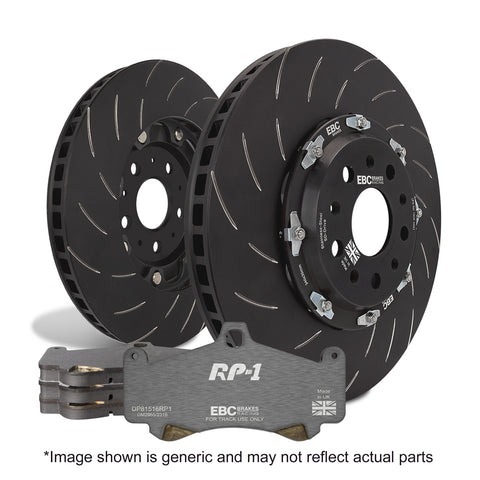 EBC Brakes Racing Pad and 2-Piece Fully-Floating Disc Kit (P2DK043RP1)