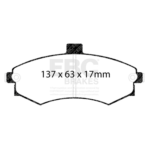 EBC Brakes Pad and Disc Kit (PDKF924)