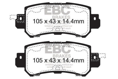 EBC Brakes Pad and Disc Kit (PD08KR411) Image 1