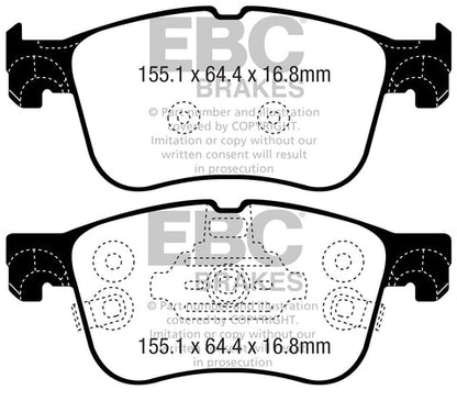 EBC Brakes Pad and Disc Kit (PD06KF829)