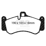 EBC Orangestuff 9000 Series Race Brake Pad Set (DP91516) Image 3