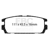 EBC Brakes Pad and Disc Kit (PDKR435) Image 1