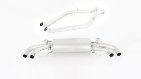 Sport Exhaust for Alfa Romeo Giulia Quadrifoglio Type 952 Racing | 4x GT Titanium Scotched Tips (#2)