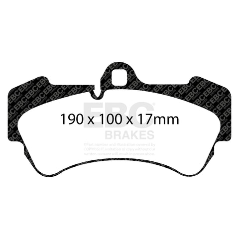 EBC Brakes Pad  and  Disc Kit (PD01KF1811) Image 4