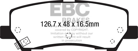EBC Brakes Pad and Disc Kit (PD12KR271) Image 2