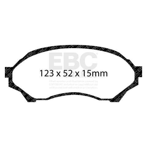 EBC Brakes Pad and Disc Kit (PDKF1141) Image 4