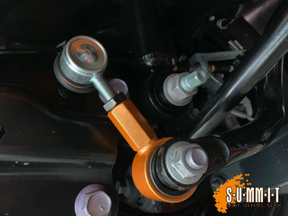 SWAVE &amp; SUMMIT Adjustable Stabilizer Links 75 - 95mm for Toyota Yaris GR Image 3