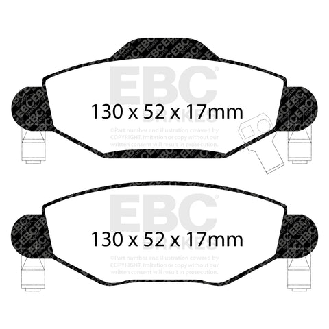 EBC Brakes Pad and Disc Kit (PDKF2019) Image 3