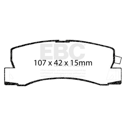 EBC Brakes Pad and Disc Kit (PD12KR205) Image 4