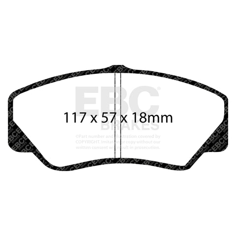 EBC Brakes Pad and Disc Kit (PDKF786)