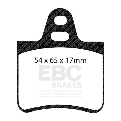 EBC Brakes Pad and Disc Kit (PDKR251) Image 4