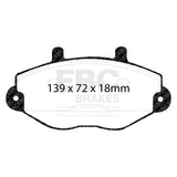 EBC Brakes Pad and Disc Kit (PDKF805) Image 1