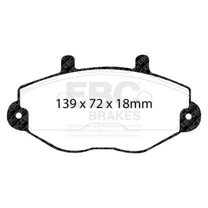 EBC Brakes Pad and Disc Kit (PDKF805)