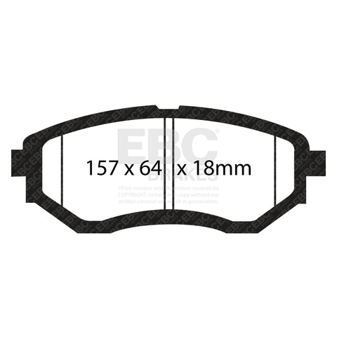 EBC Brakes Pad  and  Disc Kit (PD01KF1397) Image 2