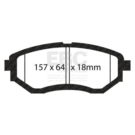 EBC Brakes Pad  and  Disc Kit (PD01KF1397) Image 2
