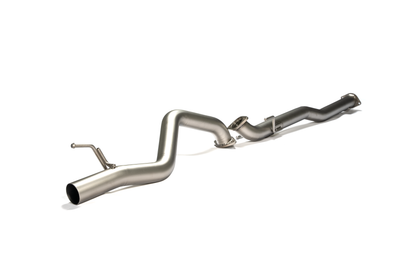 Racing Cat-Back Exhaust for Toyota Fortuner / Innova 1x 100mm Titanium Brushed Tips