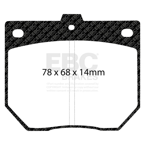 EBC Brakes Pad and Disc Kit (PDKF1396) Image 3