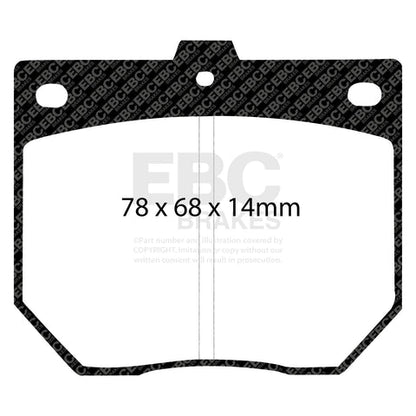 EBC Brakes Pad and Disc Kit (PDKF1396) Image 3