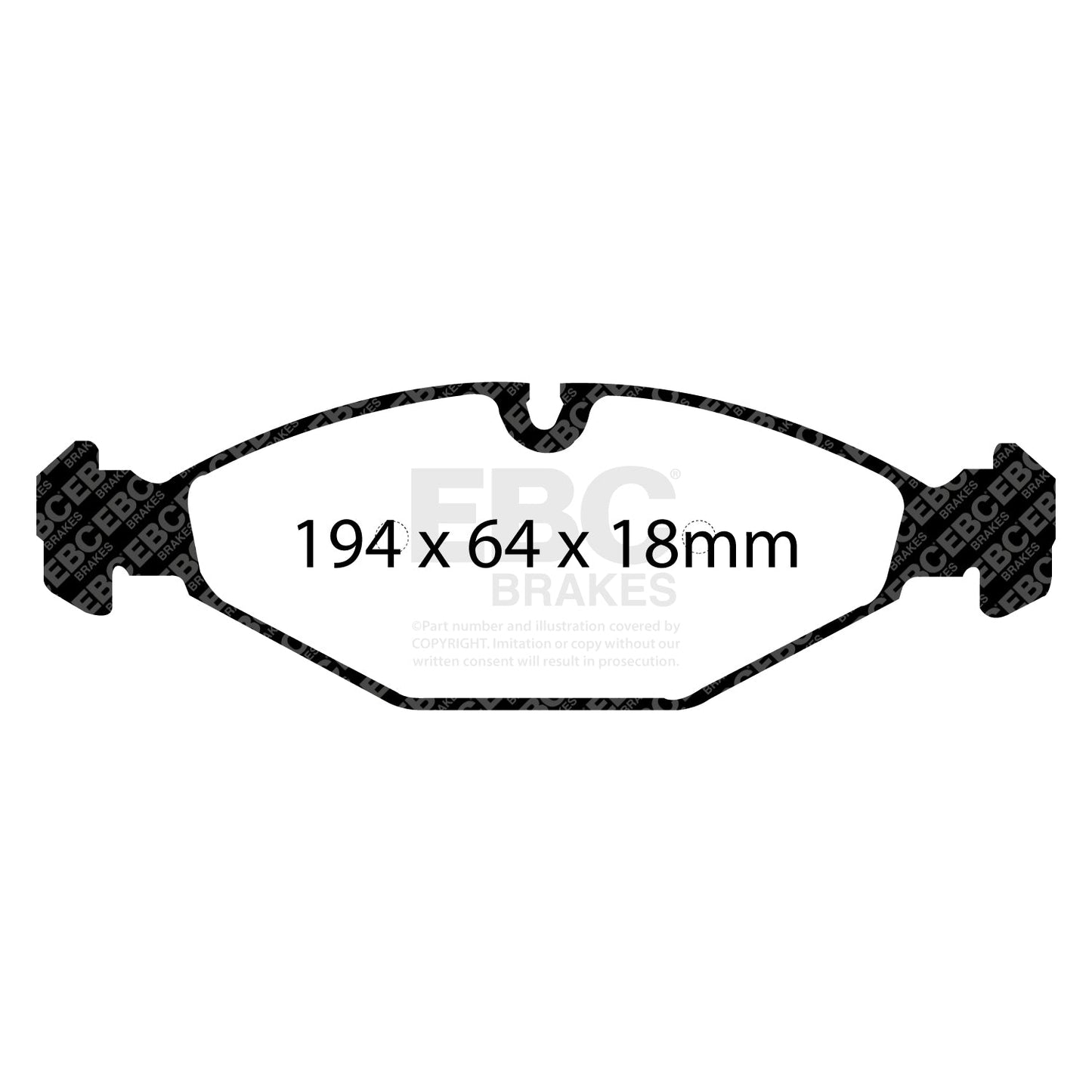 EBC Brakes Pad and Disc Full vehicle Kit (PD40K640)