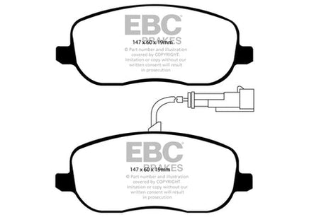 EBC Brakes Pad and Disc Kit (PDKF630) Image 1